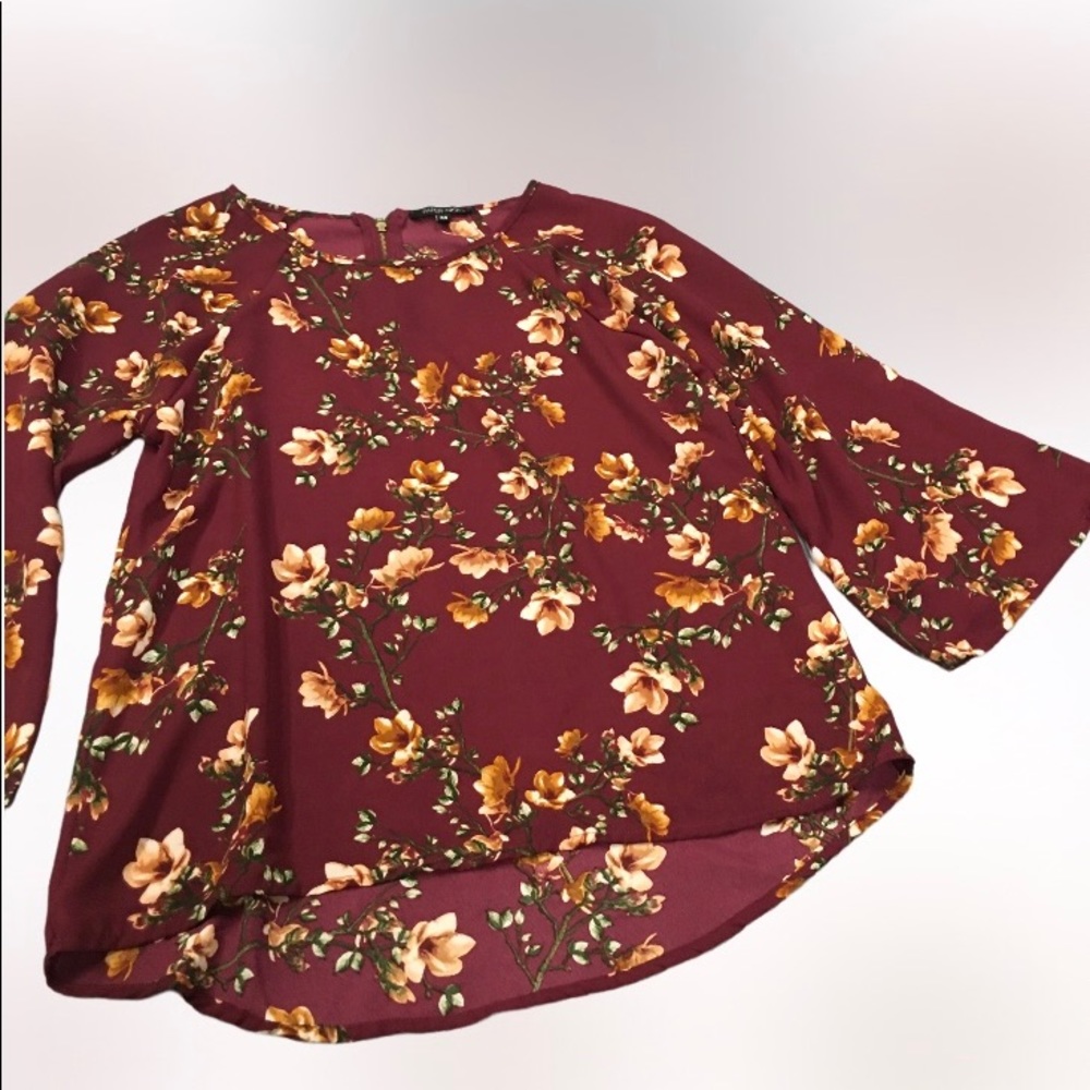 Papermoon floral Top